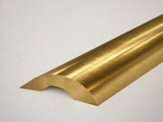 Offset Water Bar 20mm x 10mm x 2100 - Brushed Gold
